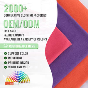 Tela de Punto Percal Elástica de Color Sólido al por Mayor, de Algodón, Poliéster y Spandex, para Ropa Interior - Product Image 2