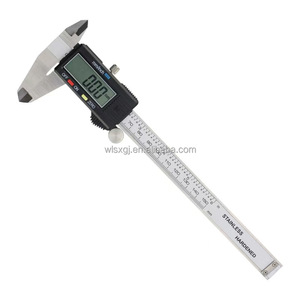 Thép không gỉ điện tử kỹ thuật số Vernier Caliper công nghiệp điện tử độ chính xác cao màn hình lớn dầu <span class=keywords><strong>Gauge</strong></span> Caliper - Product Image 1