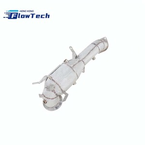 ท่อดาวน์ไปป์สแตนเลส T304 แบบไหลสูง พร้อมตัวกรอง 200 เซลล์ สำหรับ Buick Regal GS 2.0T LHU/LTG – แบบยึดติดโดยตรง - Product Image 1