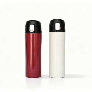 Vaso Térmico Minimalista Estilo Japonés de 450 ml, de Acero Inoxidable 304, con Tapa Abatible y Cierre a Presión, para Viaje, Regalo al por Mayor - Product Image 3