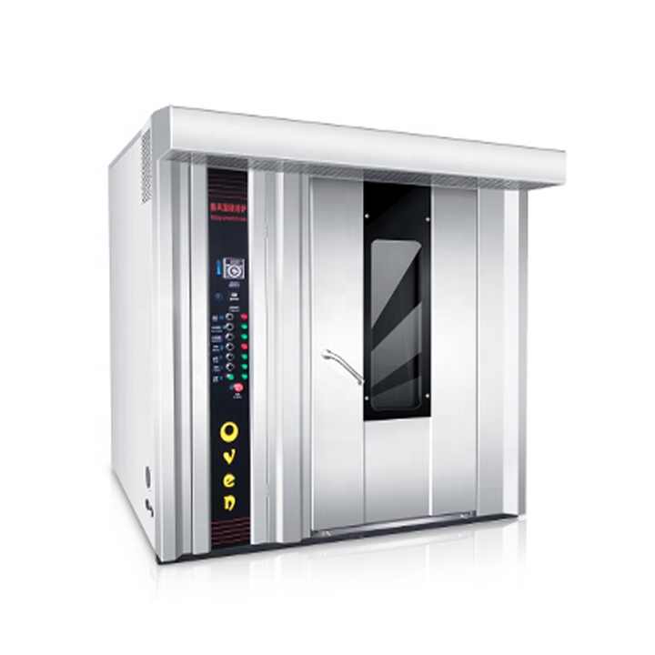 hot air convection rotary oven 16 32 64 trays cake bakery