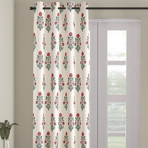 Fábrica de cortinas de algodón puro 100% más vendida de alta calidad para puerta de sala de estar/ventana/cortinas de ducha a precio mayorista - Product Image 3