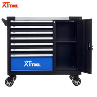Chariot à outils mécanicien RTTOOL, 309 pièces, armoire à outils à roulettes, armoire de rangement pour outils de garage, chariot à outils avec outils