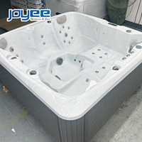 Bain à remous extérieur JOYEE à prix abordable, 5 personnes, massage, acrylique, spa, hydrothérapie, piscine, fabricant chinois