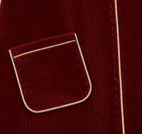 Robe salopette d'été décontractée en velours côtelé de coton pour filles, bordeaux, sans manches, coupe droite, unie, longueur genou, avec poches