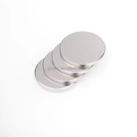 Aimant permanent personnalisé en néodyme Ndfeb à terres rares, modèle N35-N45, disque magnétique pour éolienne, mini, haute performance pour soudage et découpe
