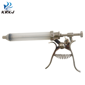 CETTIA KD115A veteriner otomatik ayarlanabilir doz Metal tabanca şırınga tabancası 30ml inek enjeksiyonu için - Product Image 3