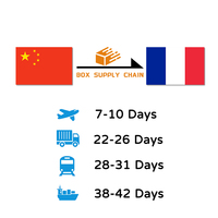 Service logistique rapide DDP, service porte-à-porte, transitaires de la Chine vers la France, l'Allemagne, le Royaume-Uni, les États-Unis par transport maritime + camionnage