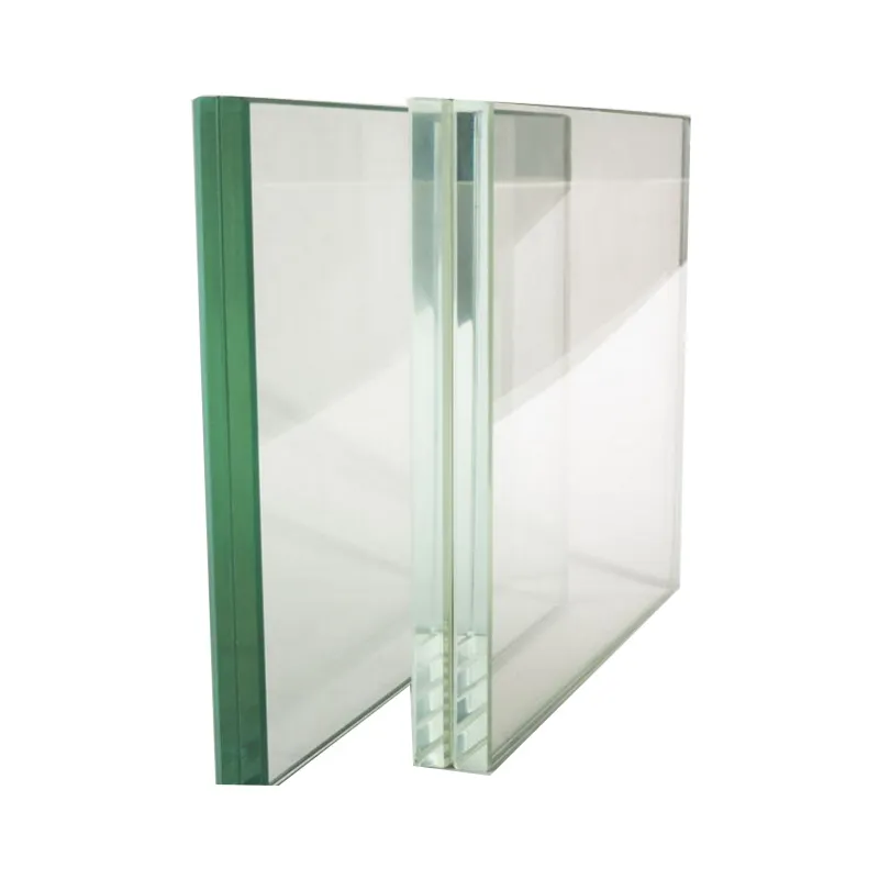 Safety Laminated Glass 6.38mm 8.38mm 11.38mm Clear And Milky White Decorative Laminated Glass