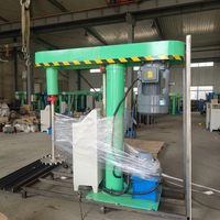 Mélangeur à grande vitesse avec levage hydraulique pour peintures, revêtements, encres, adhésifs et résines chimiques