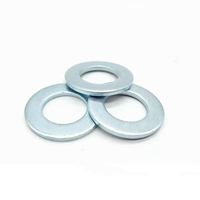 碳钢镀锌M10平垫圈，DIN 125，用于钢结构和建筑