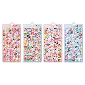 Pegatina 3D con Relieve de Animales de Sushi, Adhesivo Estéreo de Cristal, Pingüino Gourmet, Conejo, Decoración Japonesa para Teléfono Móvil y Ordenador - Product Image 1