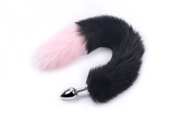 Lootee Fuchsschwanz Analplug Modell LHD-GS092 für Anale Masturbation-BDSM-Spielzeug für Frauen & Männer Paare