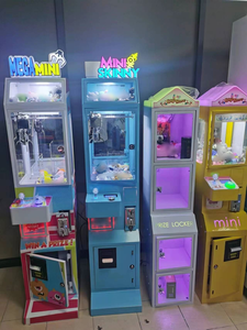 Lifun Macchina Artiglio Mega Mini Economica Personalizzata, Gioco Acchiappa Bambole Funzionante a Moneta con Armadietto Premi - Product Image 4