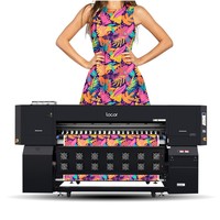 Impresora de Sublimación Locor de 1800 mm y 8 Cabezales I3200, Impresora para Telas