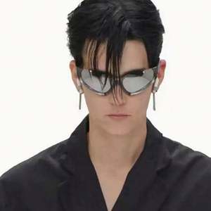 Gafas de Sol de Espejo Plateadas Azules Vintage 2022, Montura Media, Estilo Ojo de Gato, para Hombre y Mujer - Product Image 3