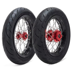 Juegos de Ruedas <span class=keywords><strong>Supermoto</strong></span> de 17 Pulgadas 1.6*17"/2.15*17 <span class=keywords><strong>para</strong></span> Motocicleta Llanta <span class=keywords><strong>para</strong></span> Talaria MX3 XXX MX4 MX5 - Product Image 6