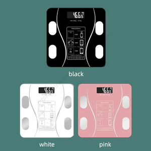 เครื่องชั่งน้ำหนักดิจิตอลแบบกระจก ขายส่งราคาพิเศษ รับน้ำหนักได้ 180 กก. ฟังก์ชั่นวัดค่า BMI อัจฉริยะ วัดไขมันในร่างกาย - Product Image 3