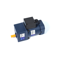 Moteur à engrenages compact monophasé DZ 6W-250W 110V/220V AC avec contrôleur de vitesse et support au sol