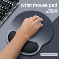 Tapis de souris dégradé avec repose-poignet, support de poignet en silicone pour filles, repose-poignet antidérapant pour ordinateur, vente en gros