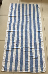 <span class=keywords><strong>Blanc</strong></span> <span class=keywords><strong>Bleu</strong></span> Coton Hôtel 30X60 "Serviettes <span class=keywords><strong>De</strong></span> Piscine Cabana Stripe Serviettes <span class=keywords><strong>De</strong></span> <span class=keywords><strong>Plage</strong></span> - Product Image 3