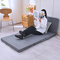 Matelas pliant de voyage 4 volets pas cher, hypoallergénique, confortable, portable, type tatami, pratique, anti-acariens, en latex