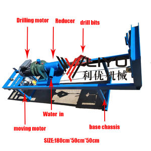 저렴한 가격 작은 수평 휴대용 보어 홀 토양 물 우물 드릴링 장비 기계 - Product Image 2