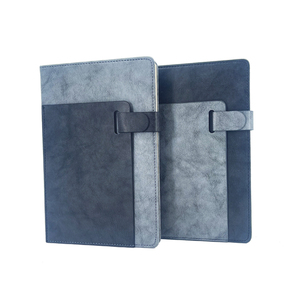 <span class=keywords><strong>2025</strong></span> nhà máy sản xuất <span class=keywords><strong>Hot</strong></span> Bán A5 tùy chỉnh màu đen grey chương trình nghị sự PU da bìa cứng máy tính xách tay - Product Image 1