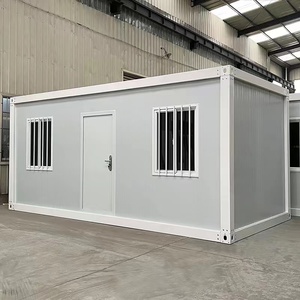 Maison conteneur modulaire préfabriquée en acier portable, mini-bureau, bâtiment <span class=keywords><strong>de</strong></span> <span class=keywords><strong>stockage</strong></span> à <span class=keywords><strong>vendre</strong></span> - Product Image 1
