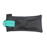 Étuis à lunettes de soleil carrés en PU de haute qualité, durables, légers (49g), compacts, avec logo personnalisé, noir/blanc/rose, marque KingSwit