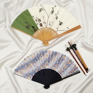 Ventilador de Mano Plegable de Bambú Personalizado, Venta al por Mayor, para Regalos Promocionales Empresariales - Product Image 1