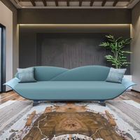 Canapé simple, double ou trois places moderne, écologique, avec housse amovible personnalisable, pour salon, maison ou hôtel