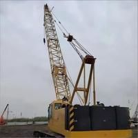 Grue sur chenilles d'occasion XGC200, machinerie de levage lourde, flèche télescopique hydraulique, capacité de 200 tonnes pour grands projets de construction