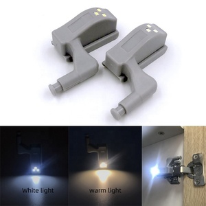 LED Sensor Hinge <b>Light</b> for Home Office <b>Kitchen</b> Living Room Workshop & Hotel Cabinets-Plastic ABS Contemporary Design - Product Image 5