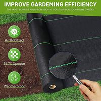 Plastiek onkruidmat anti-onkruid landschapsdoek grondbedekking doorlatende onkruidbarrière voor landbouwgrond fruitbomen groenten teelt