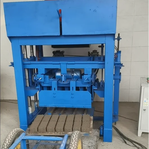 Mesin Pembuat Bata Semi Otomatis Hidrolik 4-2B Mesin Pembuat Bata 4-25 Mesin Pembuat Bata Tekan Hidrolik Semi Otomatis - Product Image 1