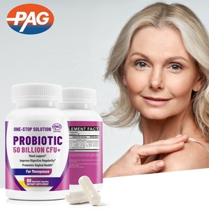 Aanpasbare 50 Miljard Cfu-Immuunondersteuning Voor Vrouwen Menopauze Kruidensupplement Probiotica Capsule - Product Image 1