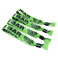 Bracelets promotionnels personnalisés en tissu polyester pour événements et festivals – Largeur de bande personnalisable