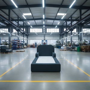 Cama Infantil Moderna de Piso 2026, Tapicería de Poliéster Cómoda y Ecológica, Sin Estructura, con Diseño Bajo para Dormitorio - Product Image 3