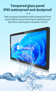 หน้าจอสัมผัสแบบ Capacitive สำหรับอุตสาหกรรม ขนาด 10.1 13.3 15.6 18.5 21.5 นิ้ว  แบบฝังในตัว  จอภาพ TFT LCD  รองรับ VGA/DVI/USB  มีสินค้าในสต็อก  รองรับการสัมผัส 10 จุด - Product Image 3