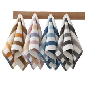 ผ้าขนหนูเด็กเอเอทีเอ คอตตอนแท้ 25x50 ซม. ลายทาง นุ่ม ซึมซับได้ดี ใช้ในบ้าน ผ้าเช็ดตัวรูปสี่เหลี่ยมผืนผ้า - Product Image 3