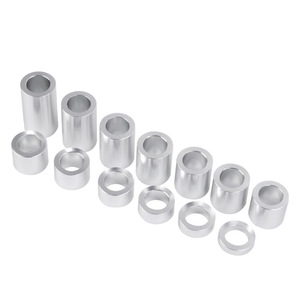 Kit de espaciadores para eje de rueda de motocicleta, diámetro interior de 3/4 pulgadas, diámetro exterior de 1-1/8 pulgadas para modelos Harley Davidson Bobber Cruiser - Product Image 5