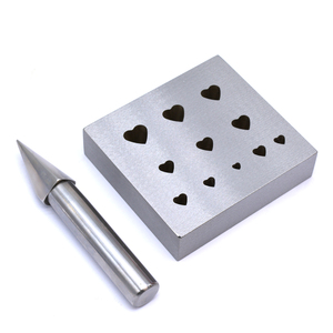 Đồ trang sức công cụ kim loại tim bezel thiết lập Punch Set với hình thành các khối cho hình bầu dục và vuông bezels-tasanol TS-415K - Product Image 5