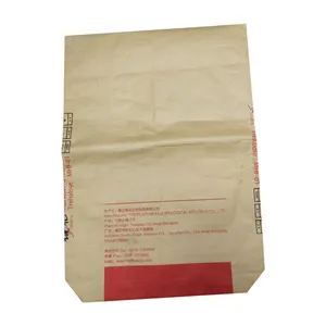 25Kg Pp Hdpe Poly Papier Gelamineerd Geweven Zakken Voor Voedsel Eiwit Poeder