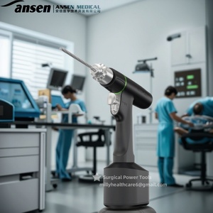 Outils électriques chirurgicaux Perceuse orthopédique alésage et élargissement de la cavité médullaire fémorale dans l'arthroplastie de la hanche - Product Image 4