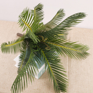 J-137 Grandi Piante Artificiali Verdi Cycas Revoluta, Foglie Singole di <span class=keywords><strong>Palma</strong></span> da Cocco Cycas, Albero di <span class=keywords><strong>Palma</strong></span> Artificiale Decorativo, Vendita all'Ingrosso - Product Image 4