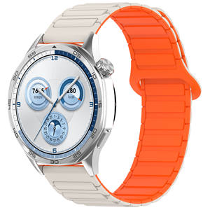 Bracelet de montre souple en silicone magnétique pour <span class=keywords><strong>Huawei</strong></span> Watch GT5 Pro, Bracelet de remplacement pour <span class=keywords><strong>Huawei</strong></span> Watch GT5 41MM - Product Image 1