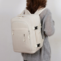 Sac à dos unisexe imperméable en Oxford 40L durable et élégant avec port USB pour ordinateur portable, idéal pour les loisirs, les voyages, l'usage quotidien, les activités de plein air, l'école et les vols.
