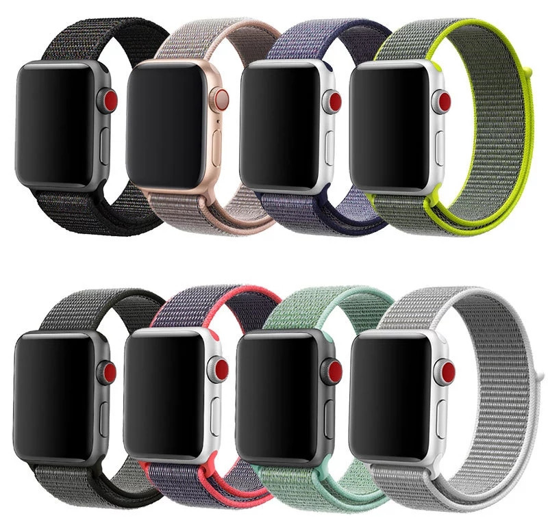 Новый Силиконовый ремешок для наручных часов Apple Watch 4/5/6 38 мм/40 мм/42 мм/44 мм браслет ремешок для часов серии 6 Смарт-часы защитный чехол