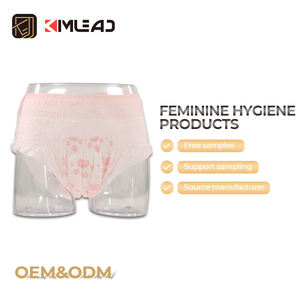 Pannolini monouso stampati da <span class=keywords><strong>donna</strong></span> Pantaloni igienici pantaloni per il periodo mestruale biancheria intima per adulti - Product Image 5